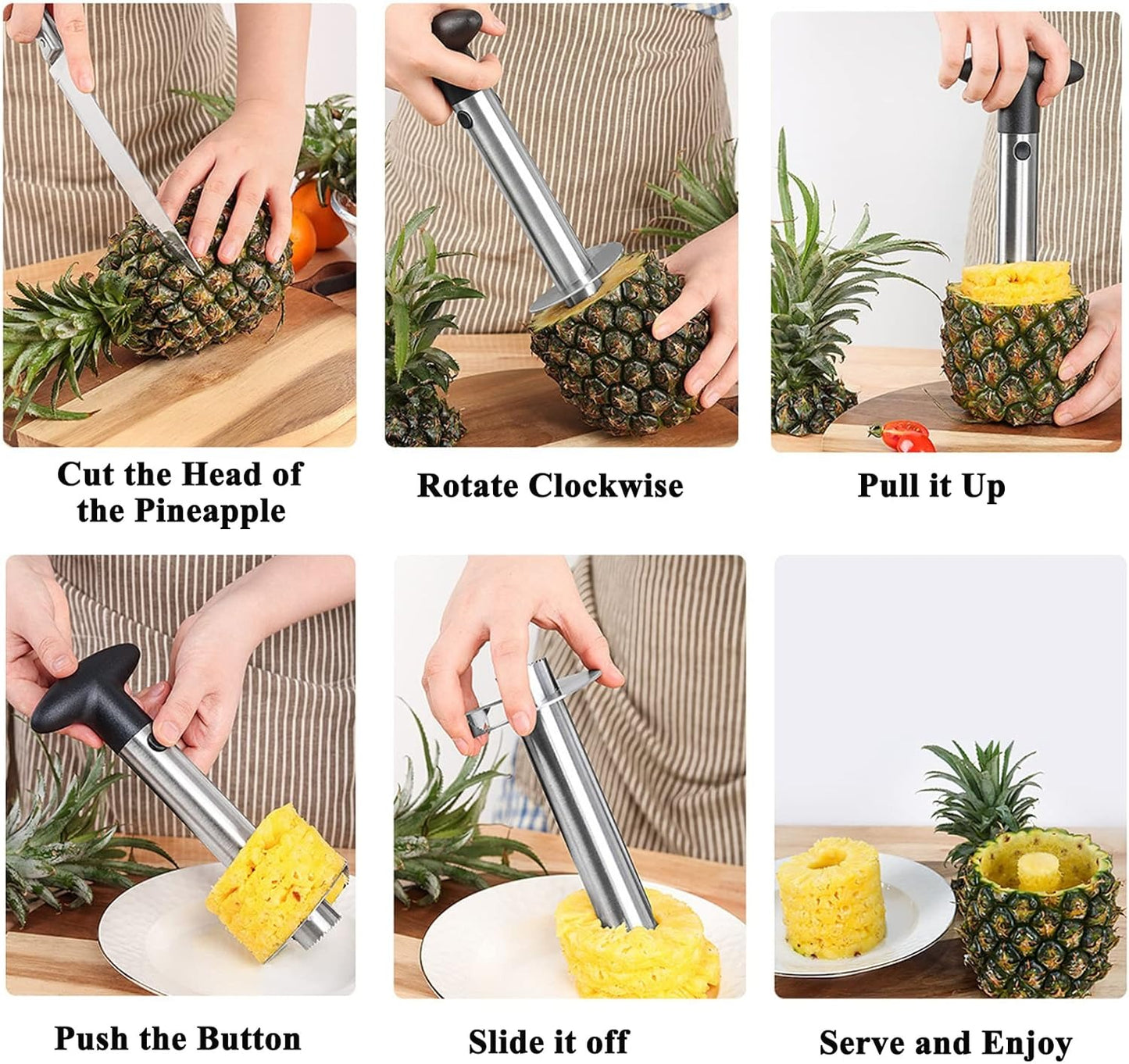 Multifunctional Pineapple Eye Remover Fruit Peeler