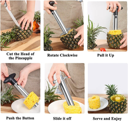 Multifunctional Pineapple Eye Remover Fruit Peeler