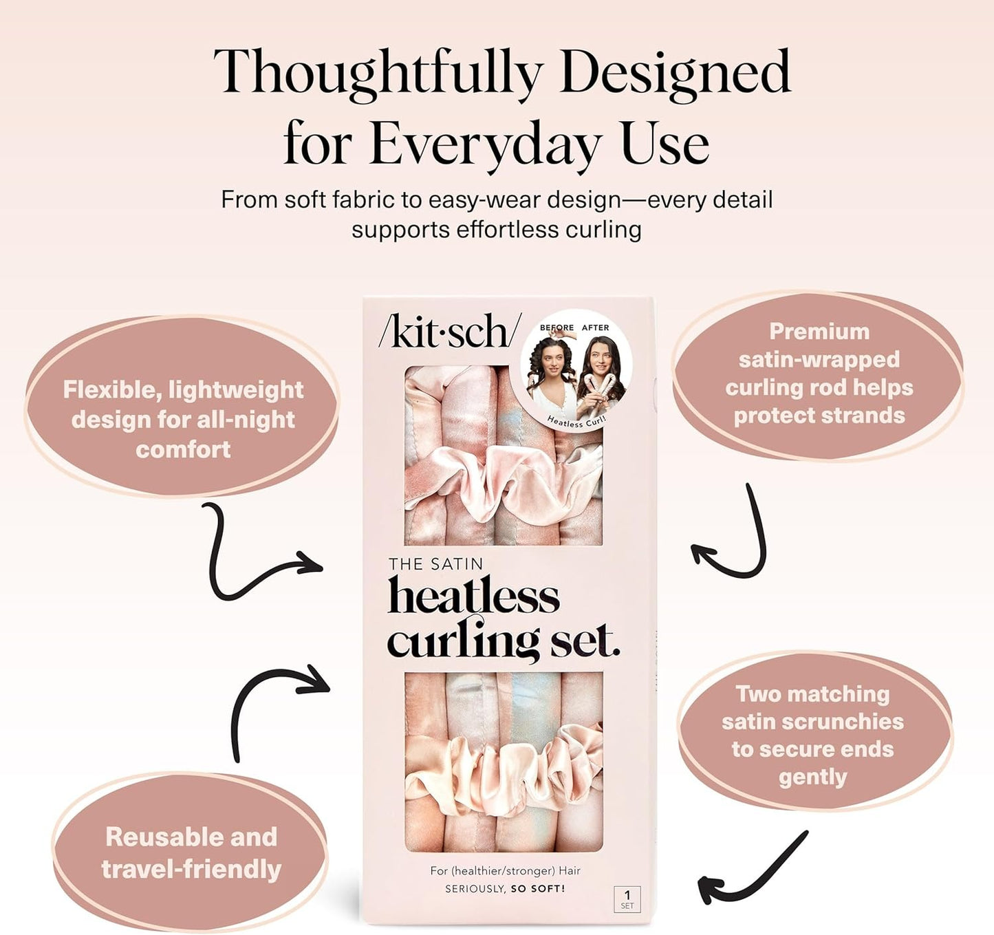 Heatless Hair Curler salon-quality