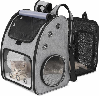 Portable Backpack for Pets breathable mesh