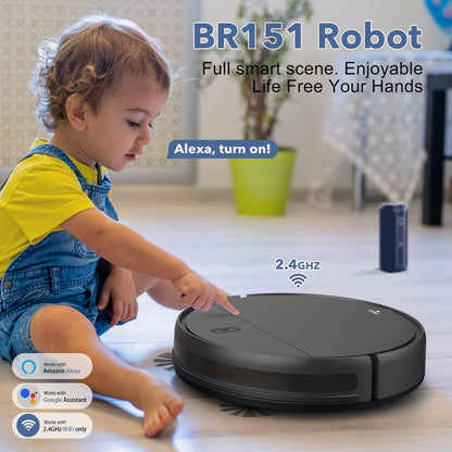 Automatic Portable Mini Home Floor Robotic Vacuum Cleaner