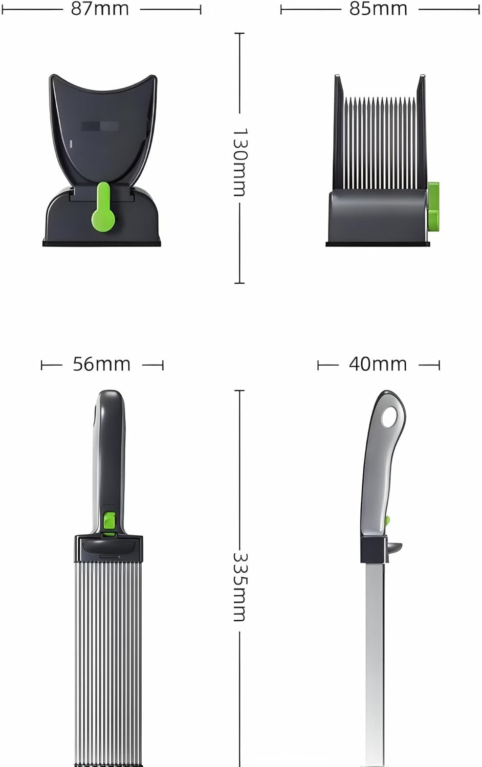 ONCE FOR ALL Fresh Meat Slicer Cleaver Kitchen Knife Set For Meat Slicing Shredding, Manual Jerky Cutter Food Slicer For Beef Pork Mutton For Home Cooking BBQ Hot Pot