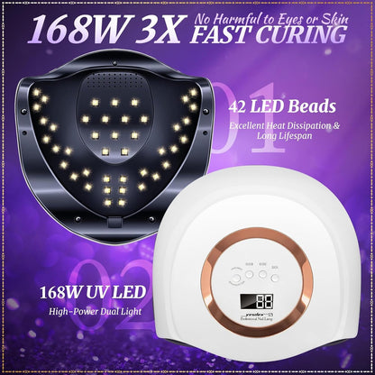 UV LED Nail Manicure Tool promotes healthy nail