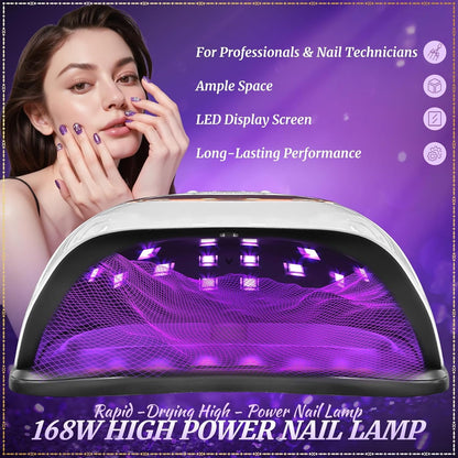 UV LED Nail Manicure Tool promotes healthy nail