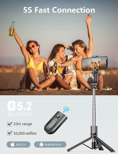 5 in 1 Vlogging Kit with Light MicrophoneTripod