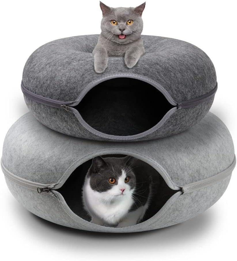 Cat Donut Tunnel Bed sturdy design